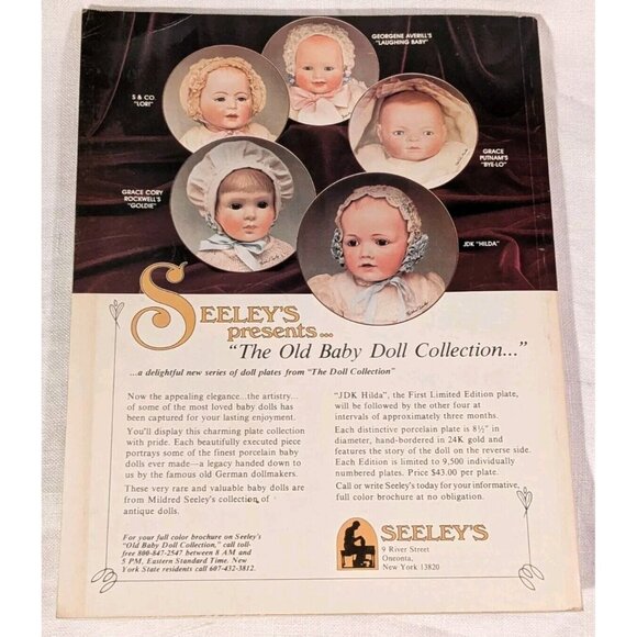 1983 Doll Reader Magazine Collectors Guide Miniatures 80s  Patterns Lot Of 5 Vtg - Picture 8 of 16